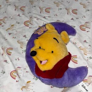 Disney Plush Toy with Yellow and Purple Accents